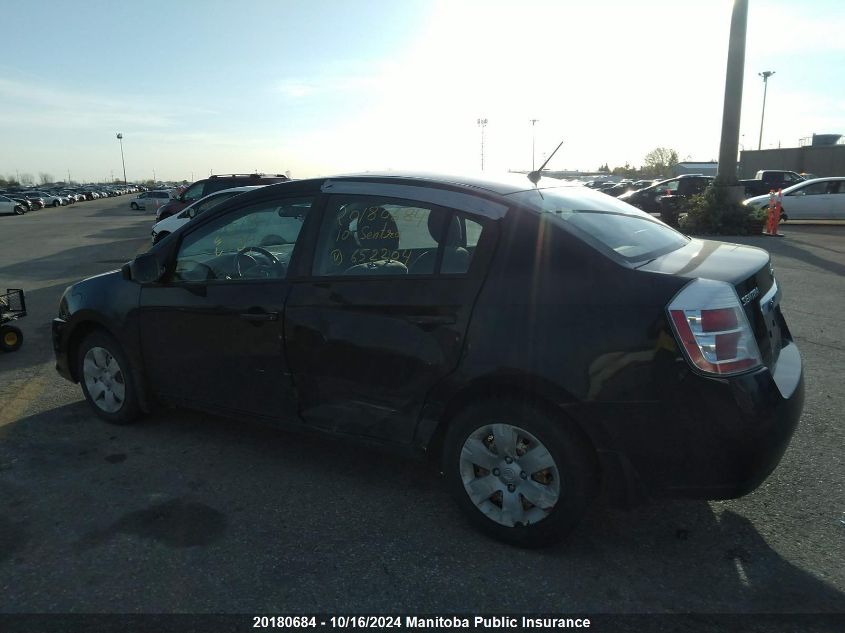 2010 Nissan Sentra 2.0 VIN: 3N1AB6AP2AL652204 Lot: 20180684