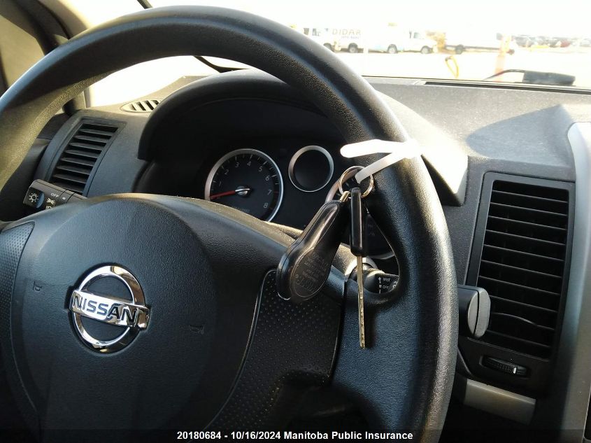 2010 Nissan Sentra 2.0 VIN: 3N1AB6AP2AL652204 Lot: 20180684