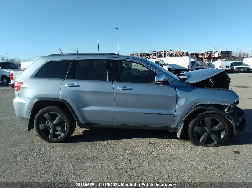 2013 Jeep Grand Cherokee Overland VIN: 1C4RJFCG3DC516910 Lot: 20180685