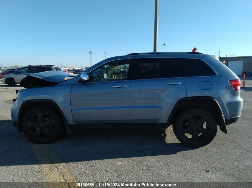 2013 Jeep Grand Cherokee Overland VIN: 1C4RJFCG3DC516910 Lot: 20180685