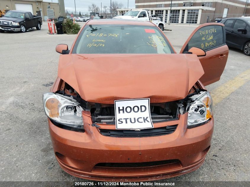 2006 Chevrolet Cobalt Ss Supercharged VIN: 1G1AP11P467841569 Lot: 20180726