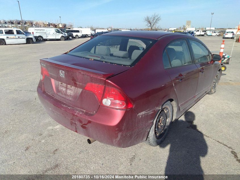 2006 Honda Civic Lx VIN: 2HGFA16526H014407 Lot: 20180735