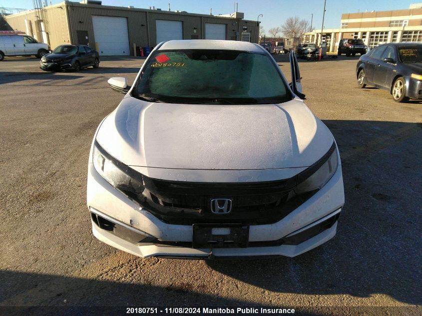 2019 Honda Civic Lx VIN: 2HGFC2E57KH009327 Lot: 20180751