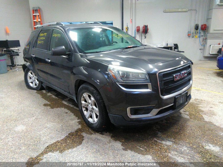 2013 GMC Acadia Sle VIN: 1GKKRNED2DJ267197 Lot: 20180797