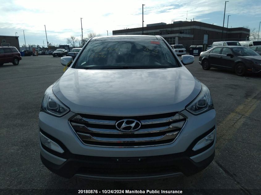 2013 Hyundai Santa Fe 2.0T VIN: 5XYZUDLA1DG104634 Lot: 20180876