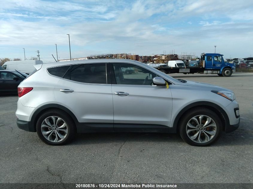 2013 Hyundai Santa Fe 2.0T VIN: 5XYZUDLA1DG104634 Lot: 20180876