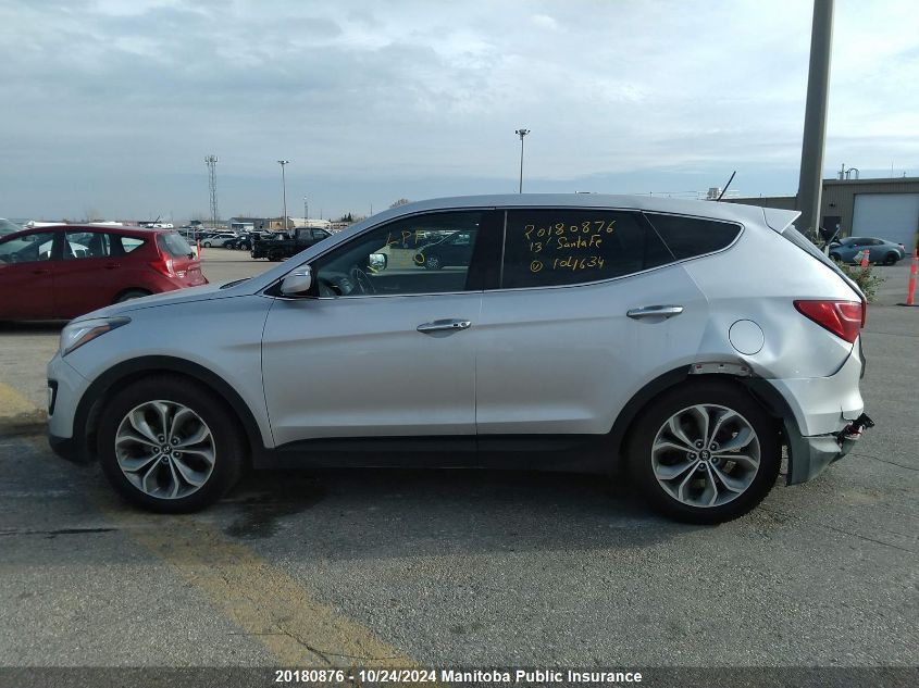 2013 Hyundai Santa Fe 2.0T VIN: 5XYZUDLA1DG104634 Lot: 20180876