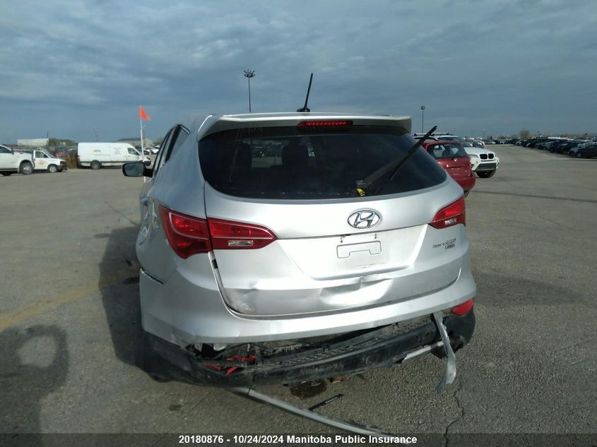 2013 Hyundai Santa Fe 2.0T VIN: 5XYZUDLA1DG104634 Lot: 20180876