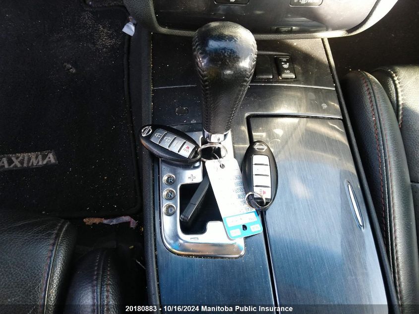 2012 Nissan Maxima 3.5 Sv VIN: 1N4AA5AP1CC812331 Lot: 20180883