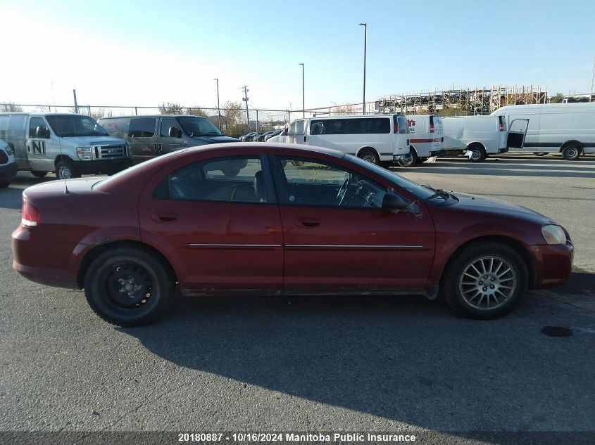 2004 Chrysler Sebring Limited VIN: 1C3EL66R54N411106 Lot: 20180887