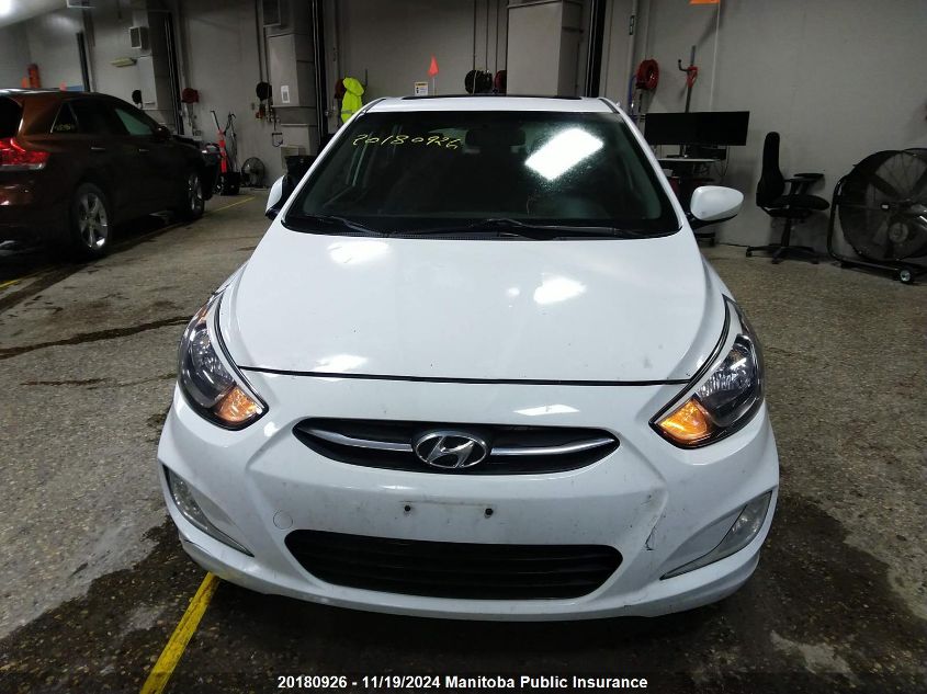 2017 Hyundai Accent Se VIN: KMHCT5AE4HU309823 Lot: 20180926