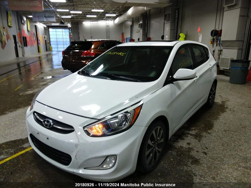 2017 Hyundai Accent Se VIN: KMHCT5AE4HU309823 Lot: 20180926