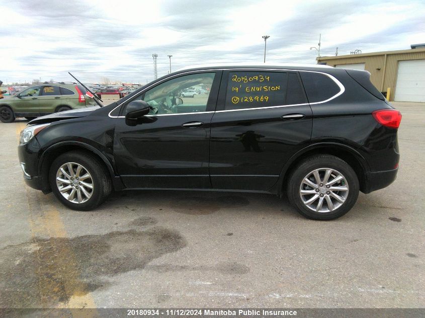 2019 Buick Envision VIN: LRBFX2SA6KD128969 Lot: 20180934