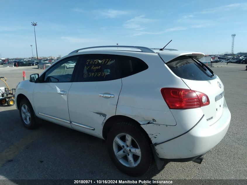 2012 Nissan Rogue Sv VIN: JN8AS5MV3CW397839 Lot: 20180971