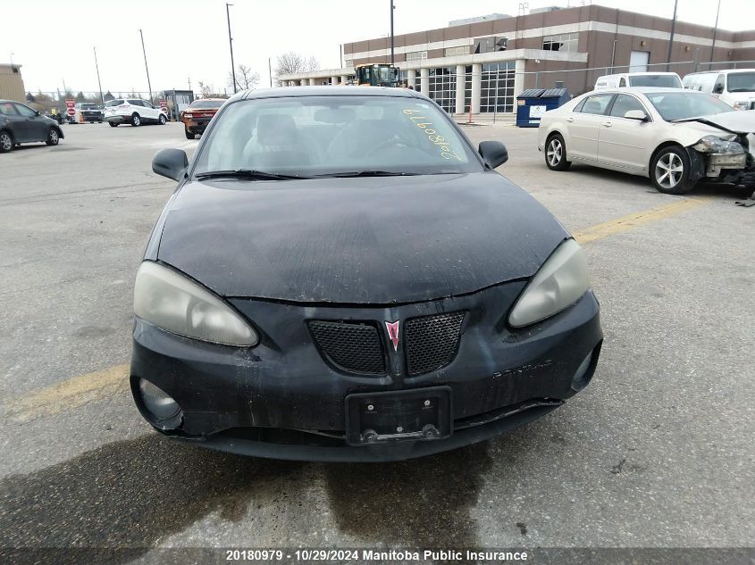 2008 Pontiac Grand Prix VIN: 2G2WP552881191068 Lot: 20180979