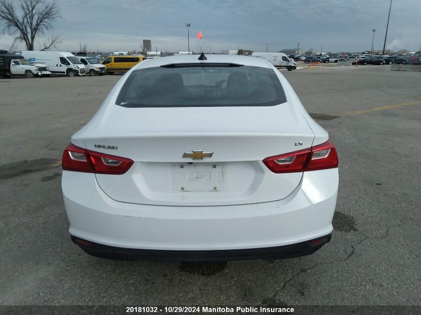 2016 Chevrolet Malibu Ls VIN: 1G1ZC5ST2GF301808 Lot: 20181032