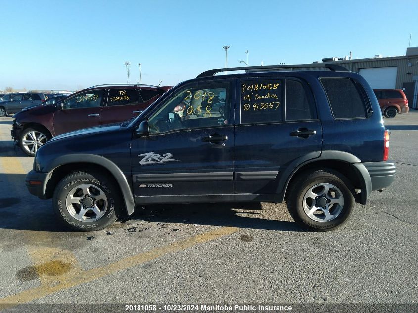 2004 Chevrolet Tracker Zr2 Sport VIN: 2CNBJ734246913557 Lot: 20181058