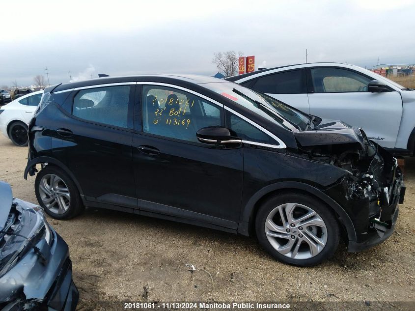 2022 Chevrolet Bolt Lt VIN: 1G1FW6S09N4113169 Lot: 20181061