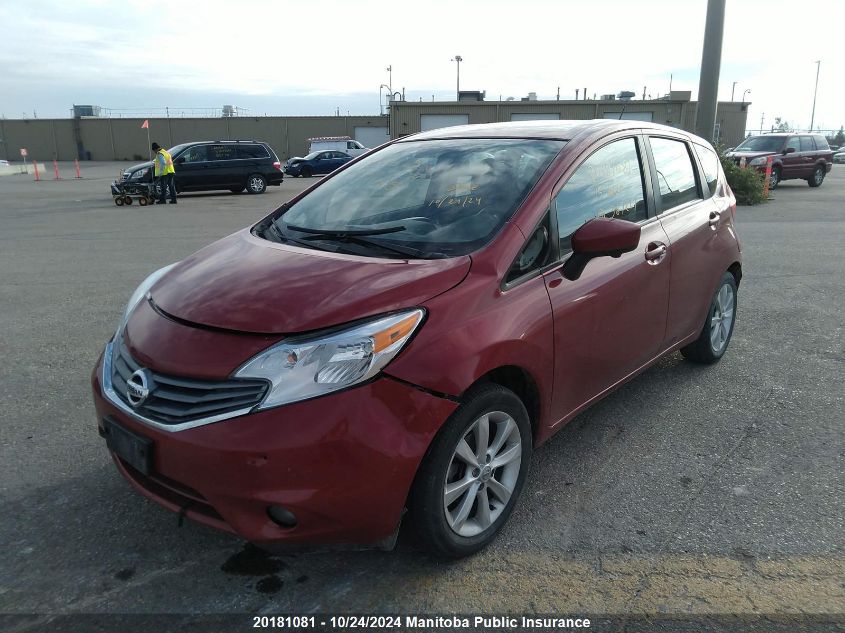 2015 Nissan Versa Note S VIN: 3N1CE2CP3FL367217 Lot: 20181081