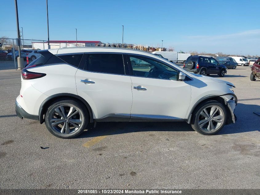 2019 Nissan Murano Platinum VIN: 5N1AZ2MS8KN155379 Lot: 20181085