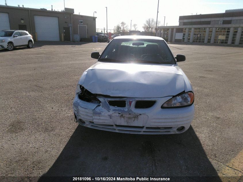 1999 Pontiac Grand Am Se VIN: 1G2NE52T0XC540313 Lot: 20181096