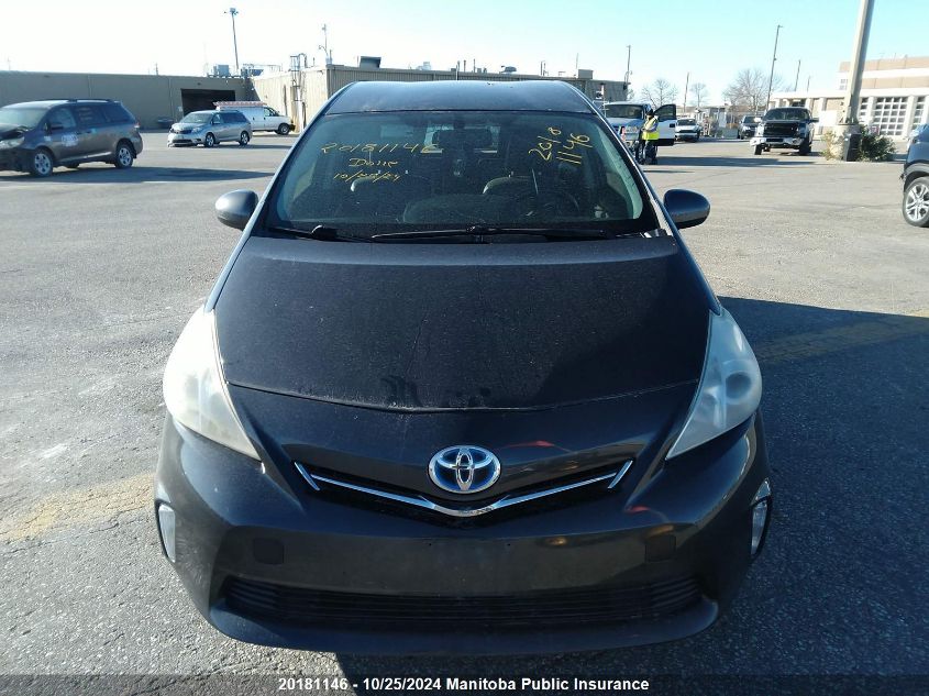 2014 Toyota Prius V VIN: JTDZN3EU4E3302712 Lot: 20181146