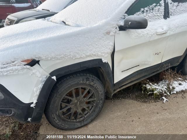 2015 Jeep Cherokee Trailhawk VIN: 1C4PJMBS0FW596041 Lot: 20181188