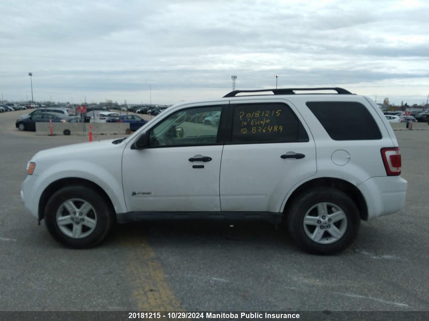 2010 Ford Escape Hybrid VIN: 1FMCU4K35AKB26484 Lot: 20181215