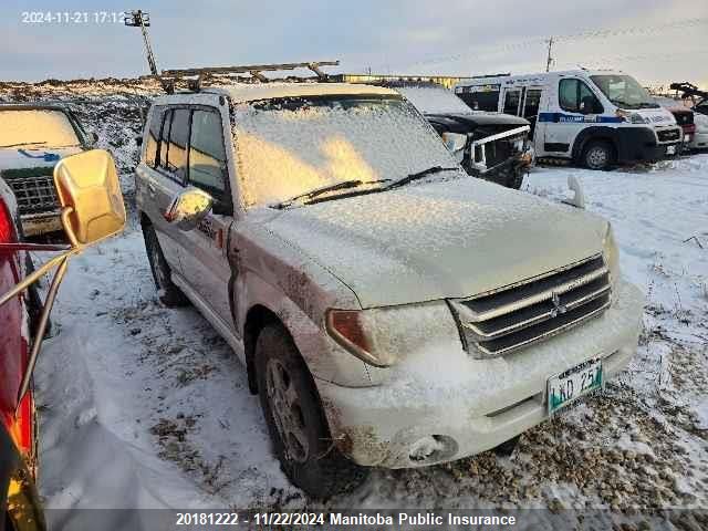 2007 Mitsubishi Pajero Io VIN: H77W5602869 Lot: 20181222