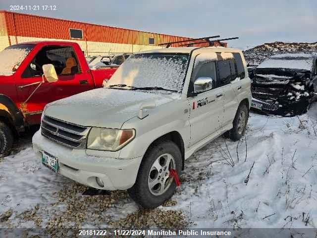 2007 Mitsubishi Pajero Io VIN: H77W5602869 Lot: 20181222