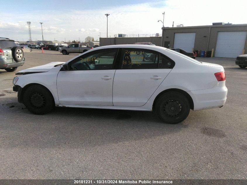 2013 Volkswagen Jetta 2.0 VIN: 3VW2K7AJ5DM316786 Lot: 20181231