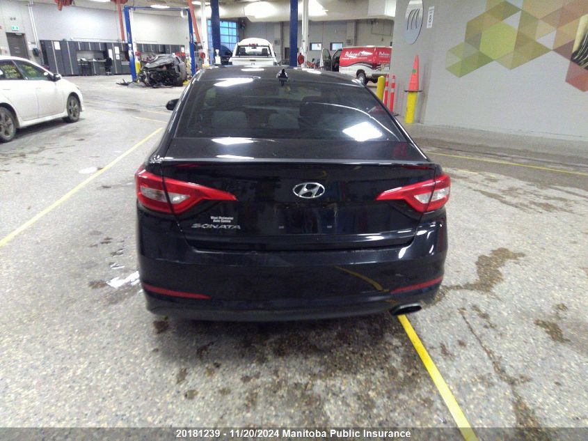 2015 Hyundai Sonata Gls VIN: 5NPE24AF6FH195432 Lot: 20181239