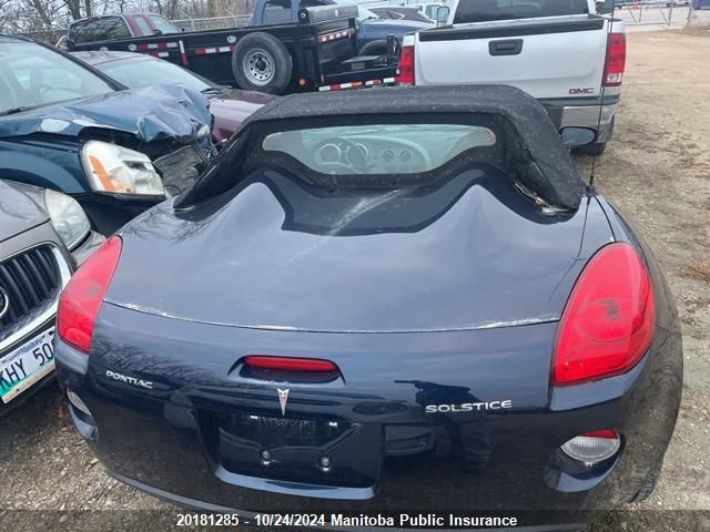 2007 Pontiac Solstice VIN: 1G2MB35B67Y118223 Lot: 20181285