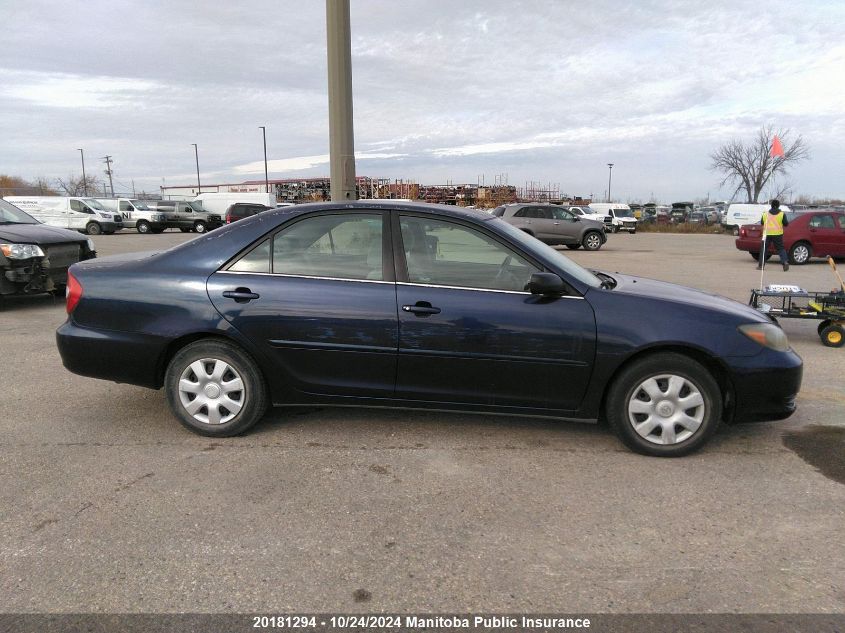 2003 Toyota Camry Le VIN: JTDBE32K330151204 Lot: 20181294