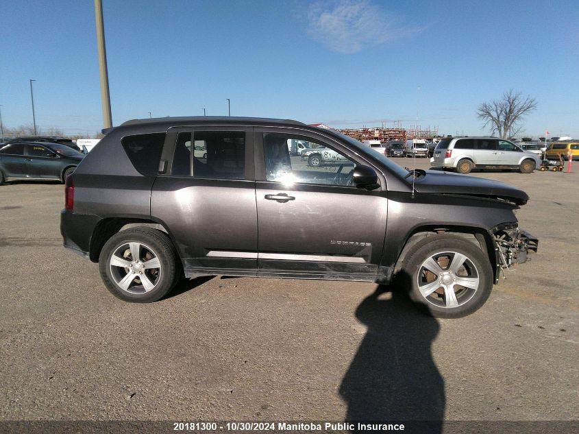 2016 Jeep Compass High Altitude VIN: 1C4NJDAB4GD650558 Lot: 20181300