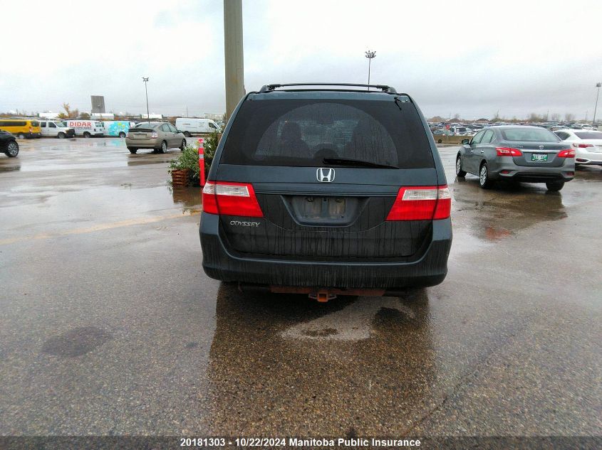 2006 Honda Odyssey Ex-L VIN: 5FNRL38676B434709 Lot: 20181303