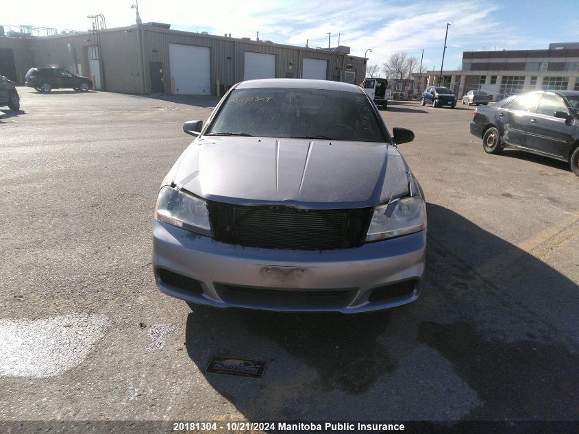 2013 Dodge Avenger Se VIN: 1C3CDZAB8DN618587 Lot: 20181304