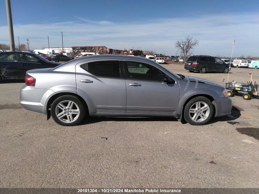 2013 Dodge Avenger Se VIN: 1C3CDZAB8DN618587 Lot: 20181304