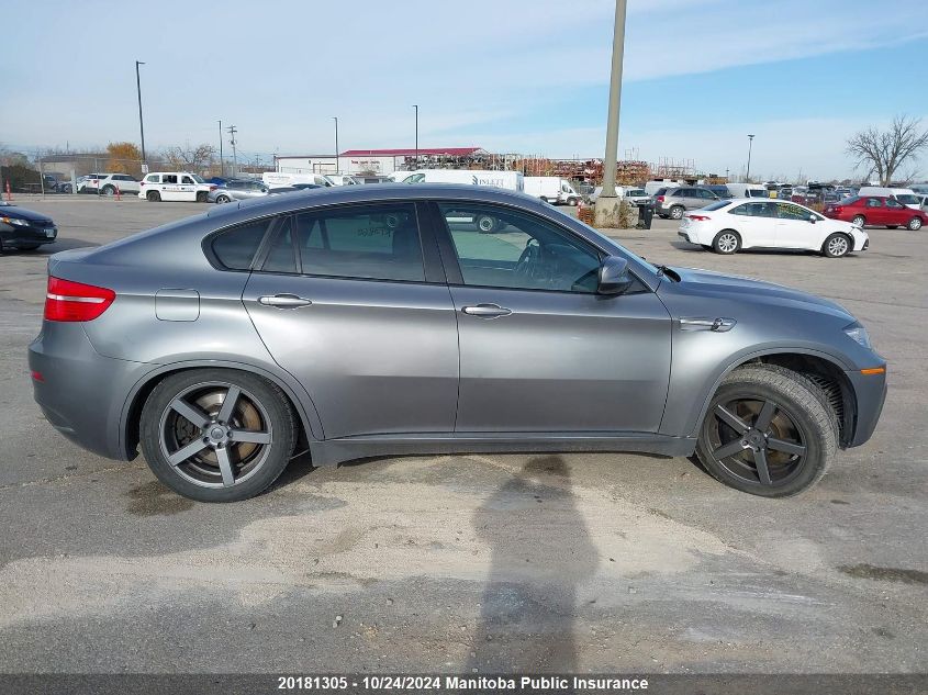 2011 BMW X6 M VIN: 5YMGZ0C50BLK13860 Lot: 20181305