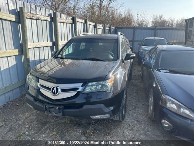 2010 Acura Mdx Elite VIN: 2HNYD2H76AH002833 Lot: 20181360