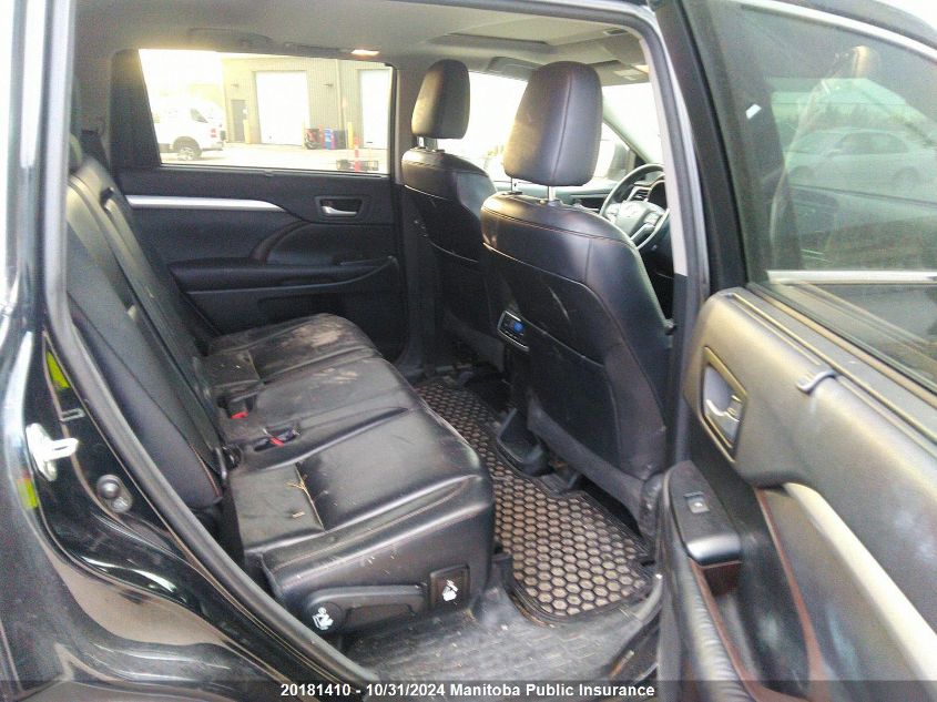 2016 Toyota Highlander Le V6 VIN: 5TDJKRFH1GS248216 Lot: 20181410