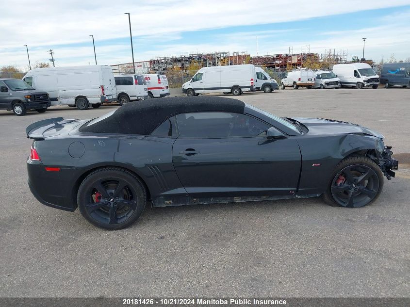 2015 Chevrolet Camaro Lt VIN: 2G1FD3D34F9140130 Lot: 20181426