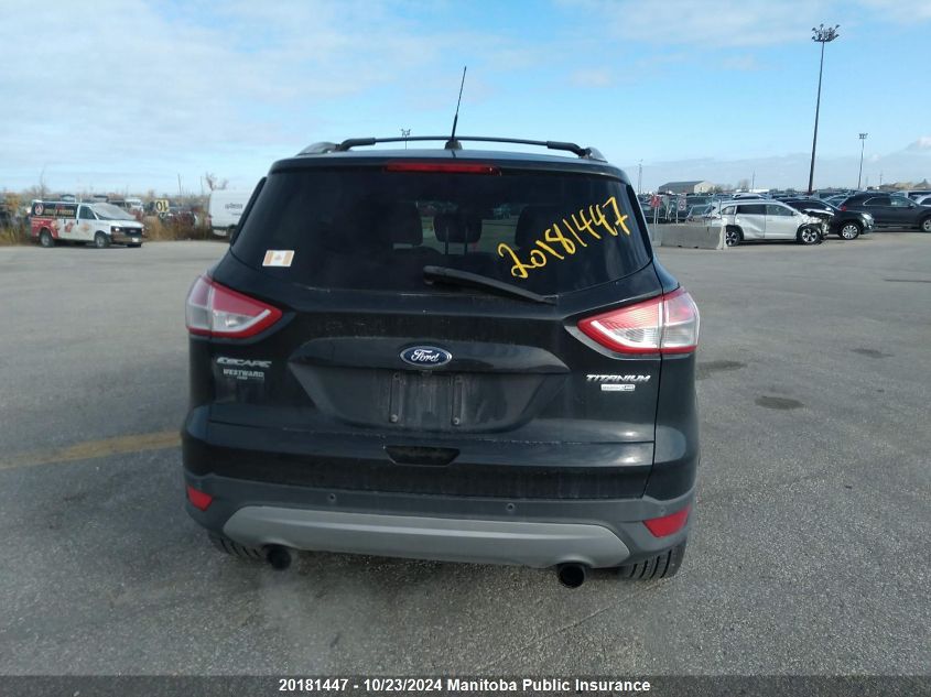 2013 Ford Escape Titanium VIN: 1FMCU9J99DUC38877 Lot: 20181447