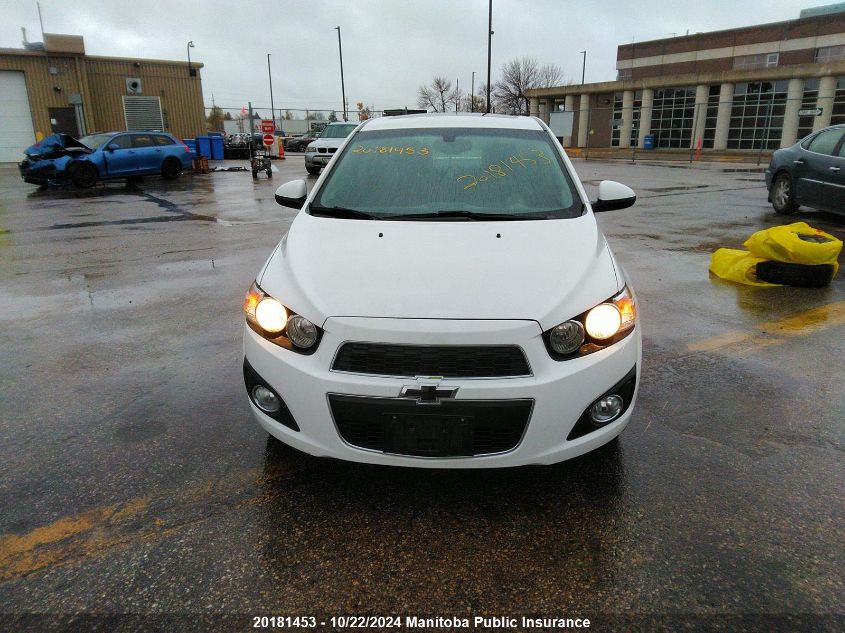 2015 Chevrolet Sonic Lt VIN: 1G1JC5SH8F4151948 Lot: 20181453