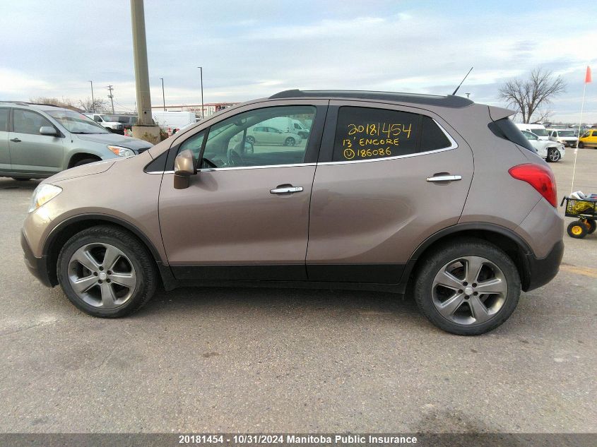 2013 Buick Encore VIN: KL4CJCSB0DB186086 Lot: 20181454