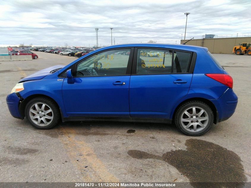 2010 Nissan Versa 1.8 S VIN: 3N1BC1CP5AL393838 Lot: 20181470