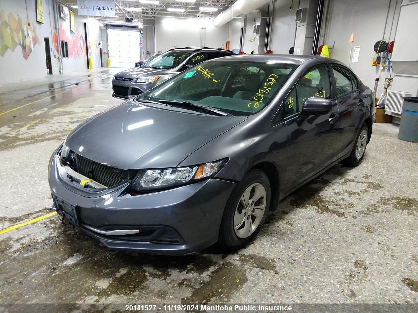 2015 Honda Civic Lx VIN: 2HGFB2E4XFH032228 Lot: 20181527