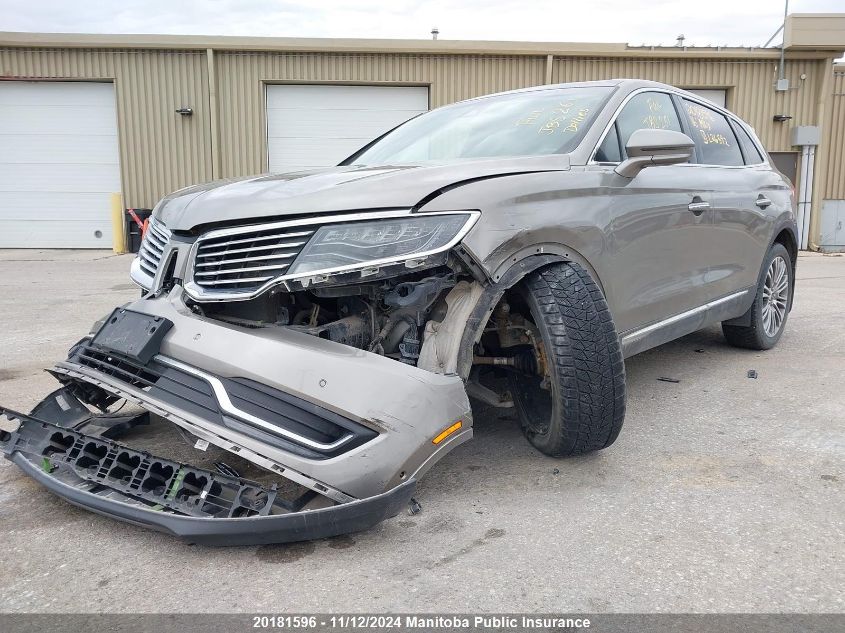 2016 Lincoln Mkx VIN: 2LMTJ8LR8GBL26592 Lot: 20181596