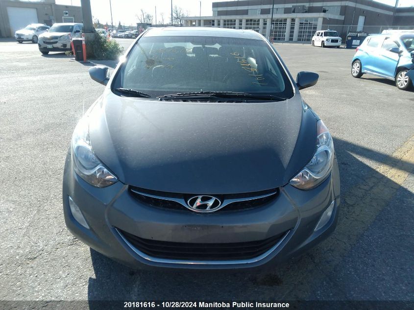 2013 Hyundai Elantra Gls VIN: 5NPDH4AE2DH219515 Lot: 20181616