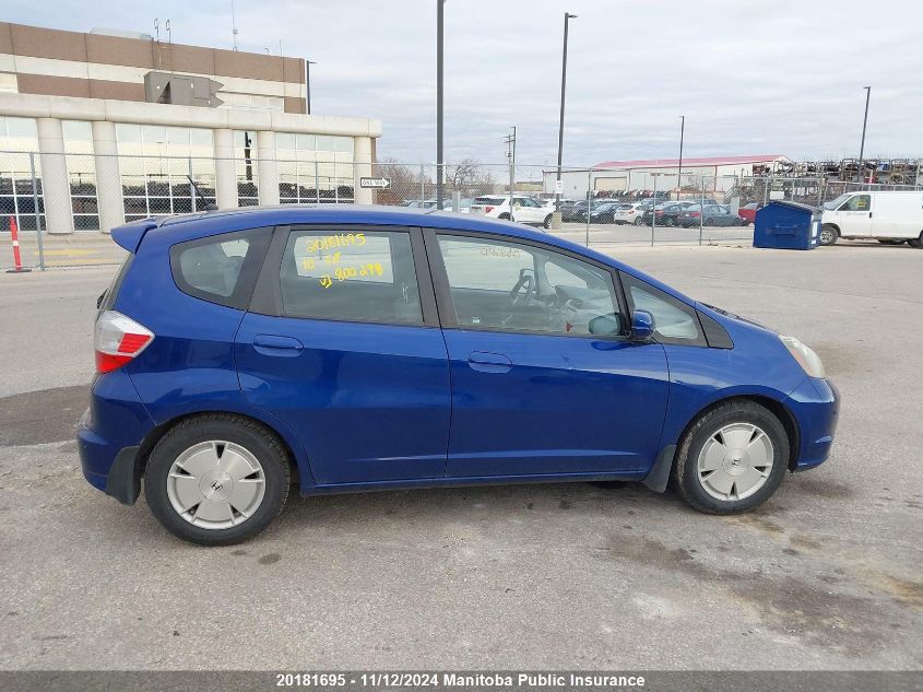 2010 Honda Fit Lx VIN: JHMGE8H5XAC800298 Lot: 20181695